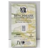 Benchmark Strategic Metals 1 Grain .999 Fine