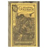 2025 Oklahoma 1/2 Goldback 1/2000th Troy Ounce 24K