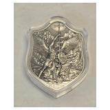 2023 South Korea 2 Oz Shield of St Michael Ag .999