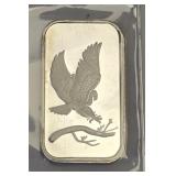 Silvertowne 1 Troy Oz .999 Fine Silver Bar