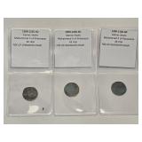(3)1200-1220 AD Islamic Shahs Coin Muhammad II of