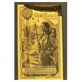 2026 Idaho 1/2 Goldback 1/2000th Troy Ounce 24K