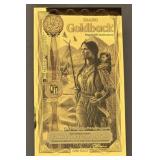 2026 Idaho 1/2 Goldback 1/2000th Troy Ounce 24K Go