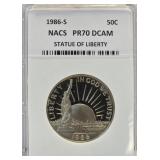 1986-S Statue of Liberty Commemorative Half