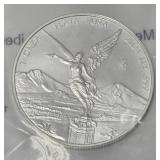 2024 Silver Mexico 1 Onza Libertad 1 Oz .999 Fine