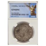 1959Mo Mexico Peso Genuine