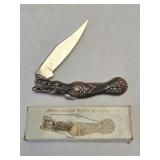 Folding Mermaid Pocket Knife