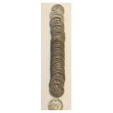 (38) Buffalo Nickels