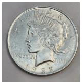1923 Peace Silver Dollar 90% Silver