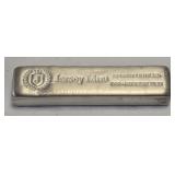 Jersey Mint 20 Troy Oz .999 Fine Silver Bar
