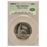1986-S Statue of Liberty Commemorative Half