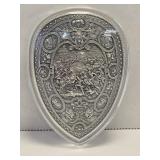South Korea 2 Oz .999 Ag Pure Silver Shield of