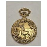 Dickies Gold-Tone Pocket Watch