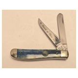 Case XX Freemasons Caribbean Blue Bone Mini