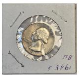 1948 U.S. Washington Silver Quarter 90% Silver