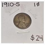 1910-S Lincoln Wheat Cent