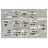 Hand Panned Gold Flakes ( Measurements Assumed To