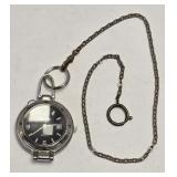 Vintage Majestron Flip-Face Pocket Watch