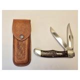 Case XX 6265 2-Blade Pocket Knife w/ Sheath