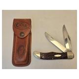 Case XX 2-Blade Pocket Knife w/ Sheath