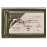 Investment Caster 7.7g Silver MP5 .999 Au