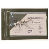 Investment Caster MP5 8.1g  .999 Fine Silver