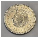 1948 Mexican 5 Pesos30g 90% Silver