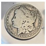 1900 Morgan Silver Dollar 90% Silver