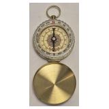 Brass Pocket Compass