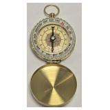 Brass Pocket Compass
