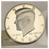 1993-S Kennedy Half Dollar Proof
