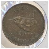 1948 United Kingdom Farthing