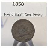 1858 Flying Eagle Cent