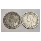 Canadian Silver Dimes 92.5% Silver (Unknown Year)