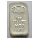 5 Oz Italpreziosi Poured Bar .999 Fine Silver