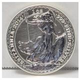 1 oz 2014 Brittania Coin .999 Pure Silver