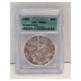 1992 Silver Eagle MS69