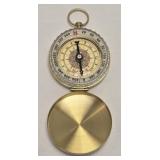 Brass Pocket Compass