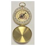 Brass Pocket Compass