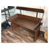 Antique Wagon Bench 31ï¿½ x 42ï¿½