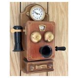 Antique Clock Fashion Handcrafted Solid Wood 14ï¿½