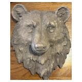 14ï¿½ x 11ï¿½ Poly Resin Bear Wall Decor