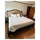 King Size Bed(Headboard, Footboard, & Rails)