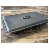 Cast Iron Fish Frying Pan 18ï¿½ x 10 1/2ï¿½