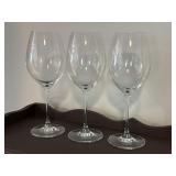3 Calway Wine Glasses
