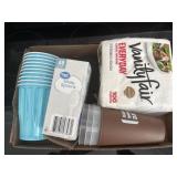 Napkins, Spoons, Cups