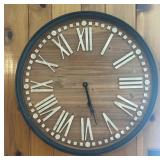 24" x 24" wall clock