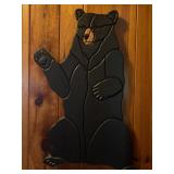 20" x 11" Bear Wall Decor