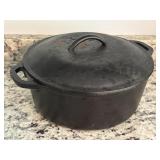 Lodge Cast Iron Dutch Oven Marked USA 10 1/4ï¿½