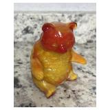 Vintage Mosser Glass Bear